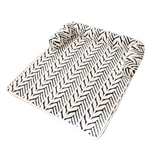 Plush Non-Slip Pet Mat & Bed