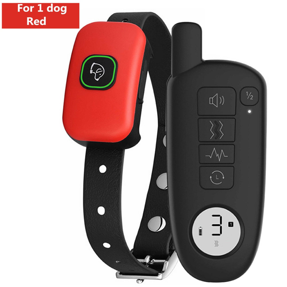 Dog Training Collar with Remote – 1000ft Range, Waterproof, Beep/Vibration/Shock for Small, Medium & Large Dogs