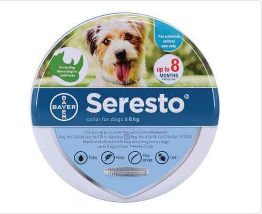 Seresto Collar for Dogs <8kg