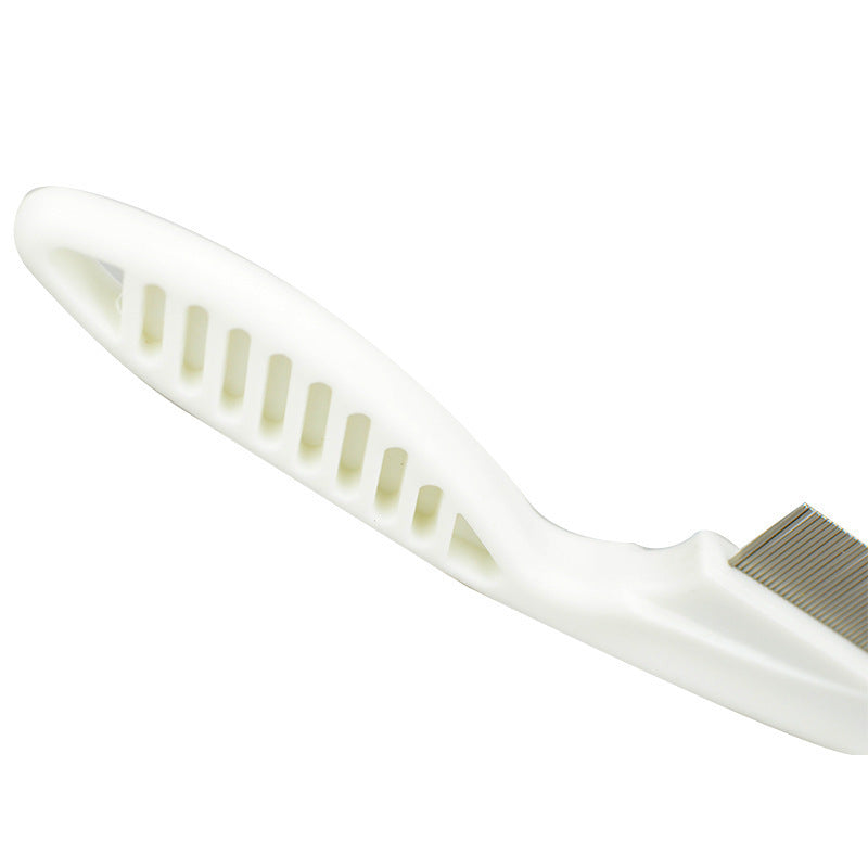 Stainless Steel Pet Flea Comb – Delousing, Detangling & Grooming for Cats & Dogs