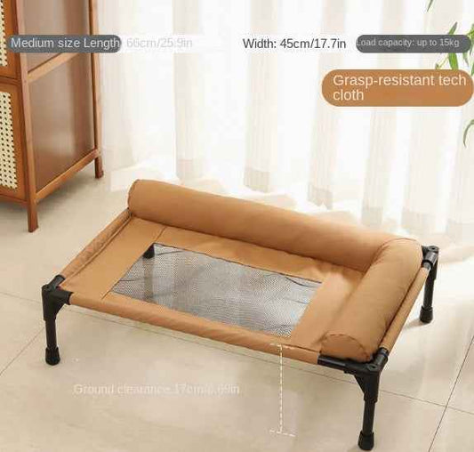 Breathable Pet Bed for Cats & Dogs – All-Season Comfort