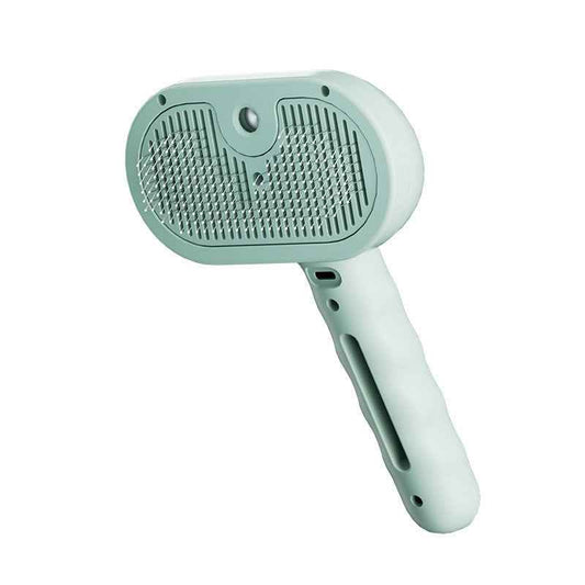 Electric Pet Grooming Comb with Steam Mist – Hair Removal & Styling for Dogs & Cats