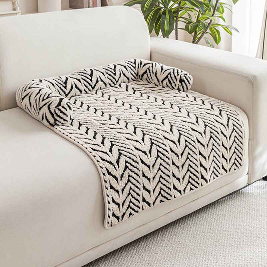 Plush Non-Slip Pet Mat & Bed