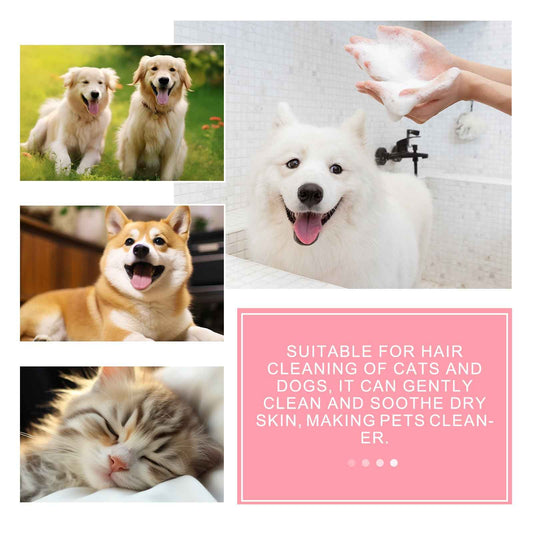 Pet Grooming Soap for Dogs & Cats – Anti-Mite, Itch Relief & Coat Care