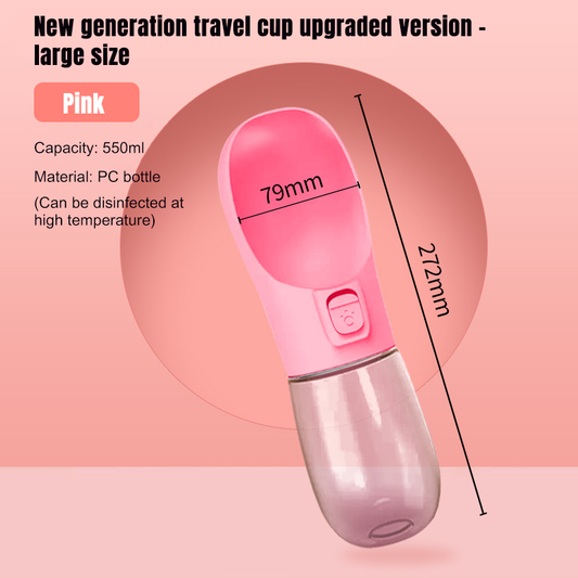 Portable Pet Travel Water Bottle
