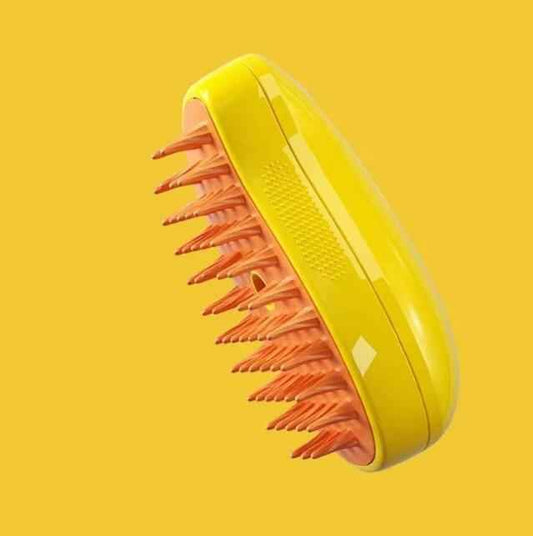 Banana Shape Steam Pet Grooming Brush