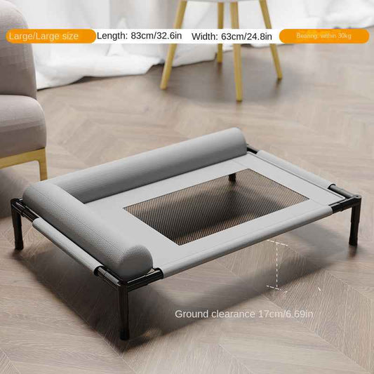 Breathable Pet Bed for Cats & Dogs – All-Season Comfort