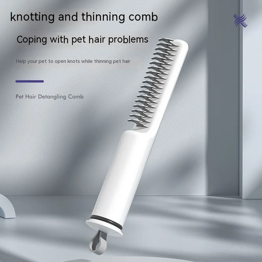 3-in-1 Pet Dematting & Unknotting Comb