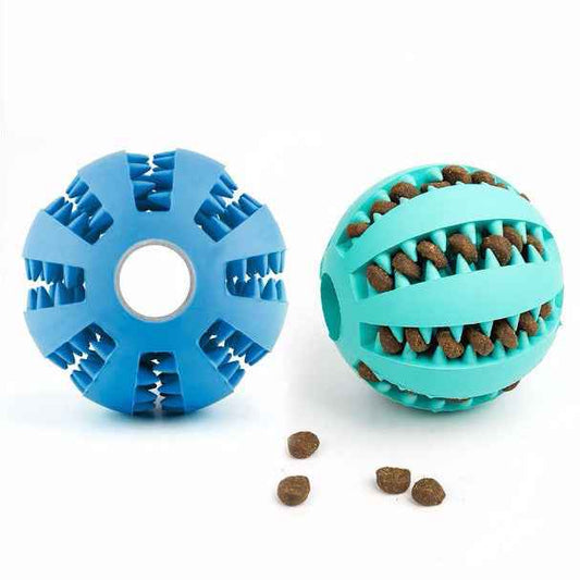 Durable Rubber Chew & Bounce Ball for Dogs