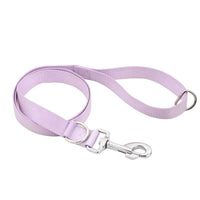 Flat Rope Nylon Dog Leash – For Small, Medium & Large Dogs (M & L Width)