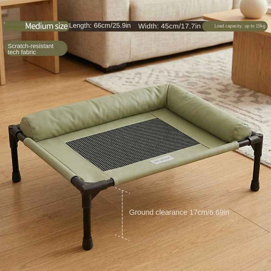 Breathable Pet Bed for Cats & Dogs – All-Season Comfort