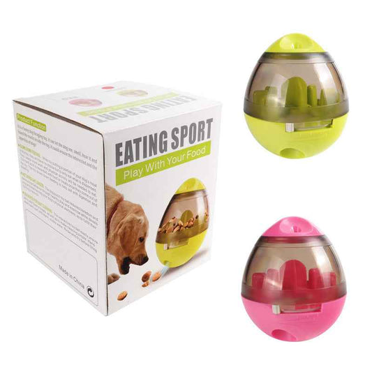 Interactive Tumbler Treat Ball for Dogs & Cats