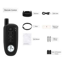 Dog Training Collar with Remote – 1000ft Range, Waterproof, Beep/Vibration/Shock for Small, Medium & Large Dogs