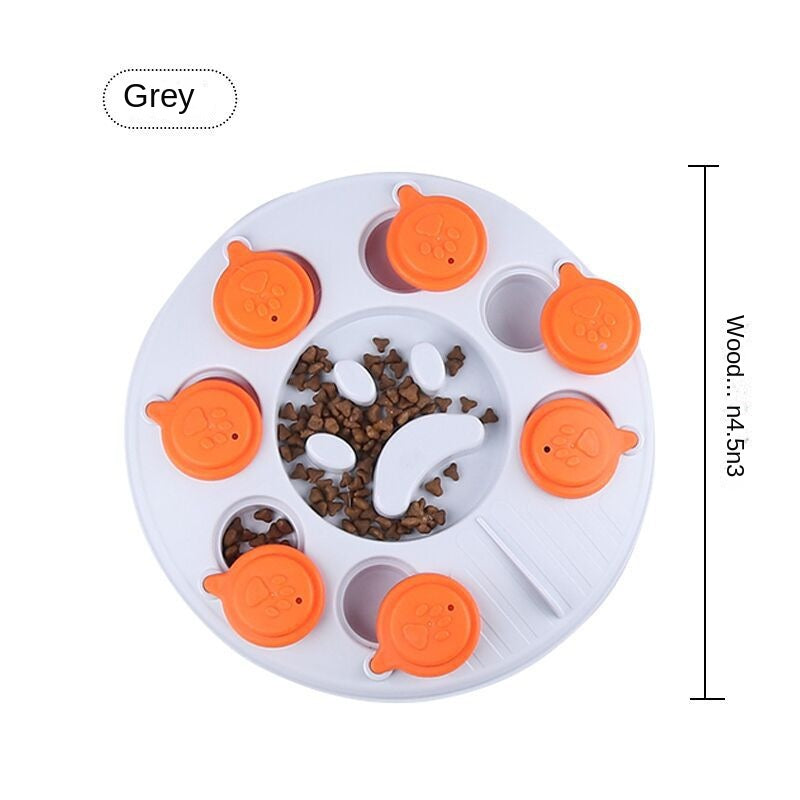 Interactive Slow Feeder Dog Bowl – Puzzle Toy for Dogs & Cats (Multiple Styles)