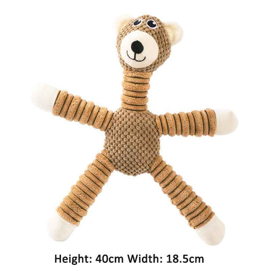 Large Plush Animal Sound Toys for Dogs