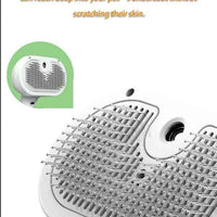 Dog/Cat Comb Self Cleaning Pets Hair Remover Brush with Comb Built-in Mist Humidifier