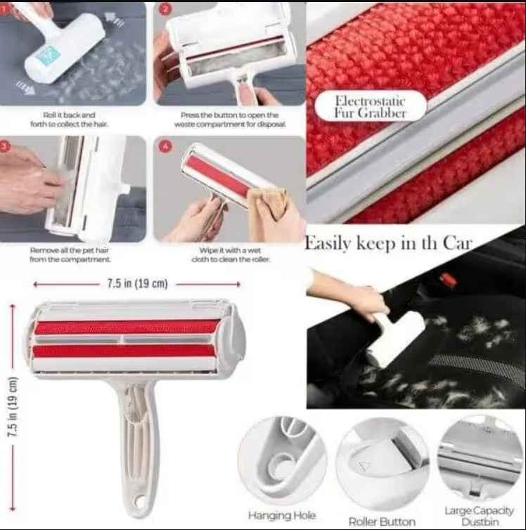 6pcs PET Lint Hair Remover Kit