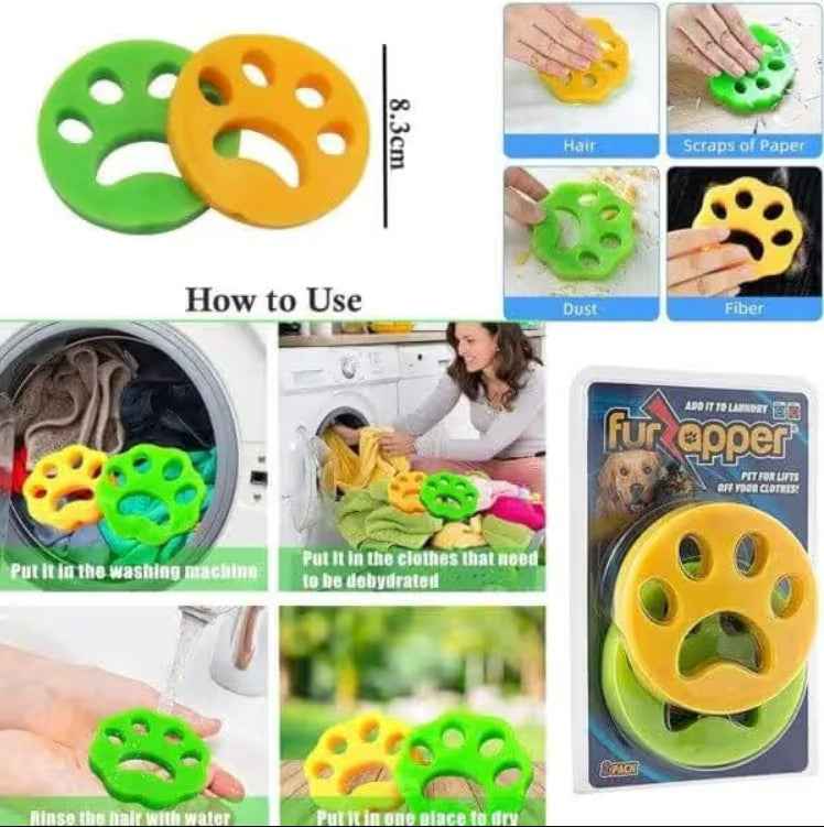 6pcs PET Lint Hair Remover Kit