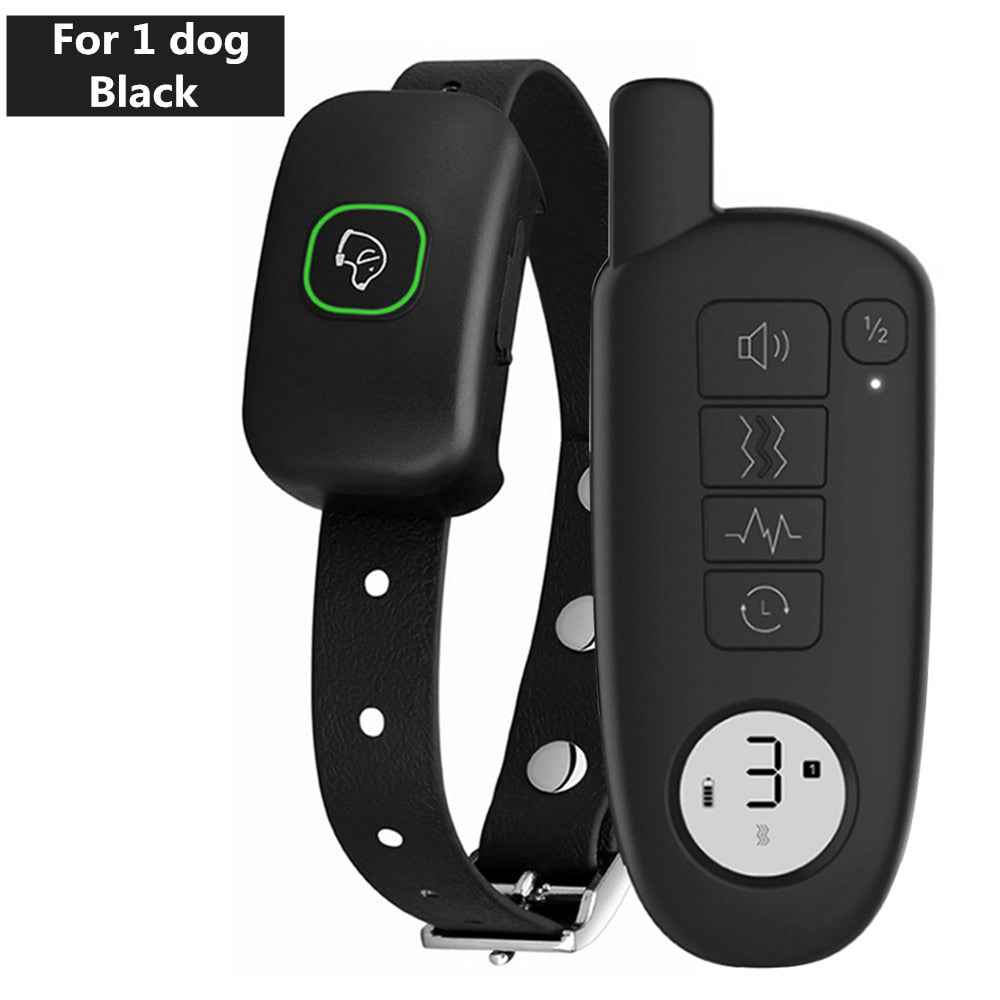 Dog Training Collar with Remote – 1000ft Range, Waterproof, Beep/Vibration/Shock for Small, Medium & Large Dogs