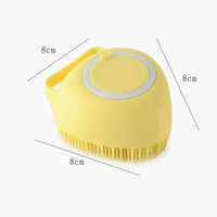 Silicone Pet Bath Massage Glove – Grooming Brush for Dogs & Cats