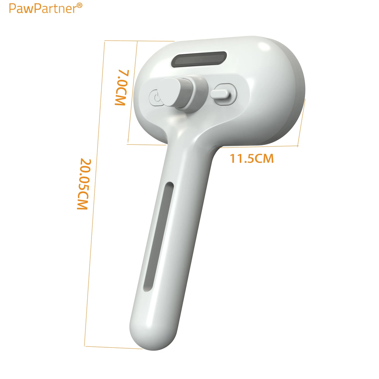 PawPartner Self-Cleaning Pet Comb with Built-in Mist Humidifier – Dematting Brush for Dogs & Cats