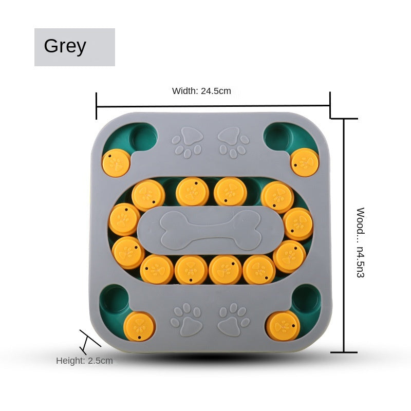 Interactive Slow Feeder Dog Bowl – Puzzle Toy for Dogs & Cats (Multiple Styles)