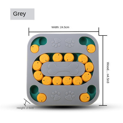 Interactive Slow Feeder Dog Bowl – Puzzle Toy for Dogs & Cats (Multiple Styles)