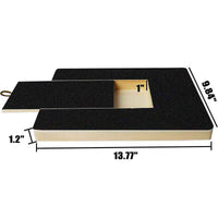 Wooden Pet Nail Scratcher & Grooming Board for Cats & Dogs