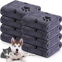 Quick-Dry Microfiber Pet Bath Towel
