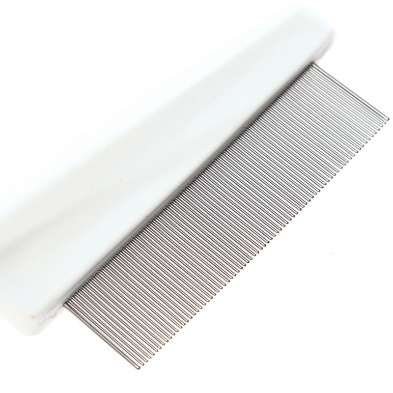 Stainless Steel Pet Flea Comb – Delousing, Detangling & Grooming for Cats & Dogs