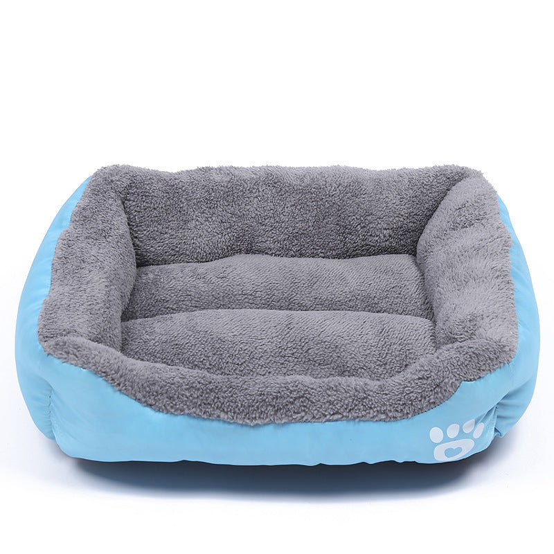Soft Fleece Pet Bed with Waterproof Base – For Cats & Dogs (S to XXXL)