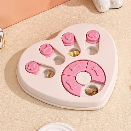 Interactive Slow Feeder Dog Bowl – Puzzle Toy for Dogs & Cats (Multiple Styles)