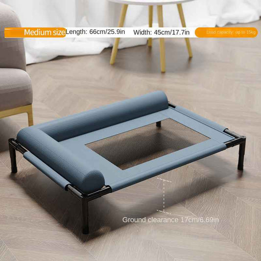 Breathable Pet Bed for Cats & Dogs – All-Season Comfort