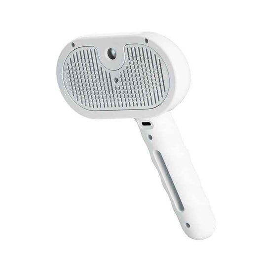 Electric Pet Grooming Comb with Steam Mist – Hair Removal & Styling for Dogs & Cats