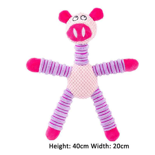 Large Plush Animal Sound Toys for Dogs