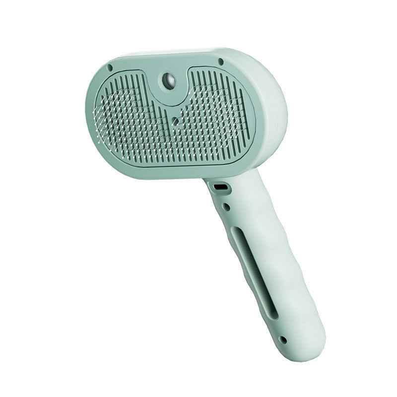 Electric Pet Grooming Comb with Steam Mist – Hair Removal & Styling for Dogs & Cats