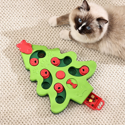 Interactive Slow Feeder Dog Bowl – Puzzle Toy for Dogs & Cats (Multiple Styles)