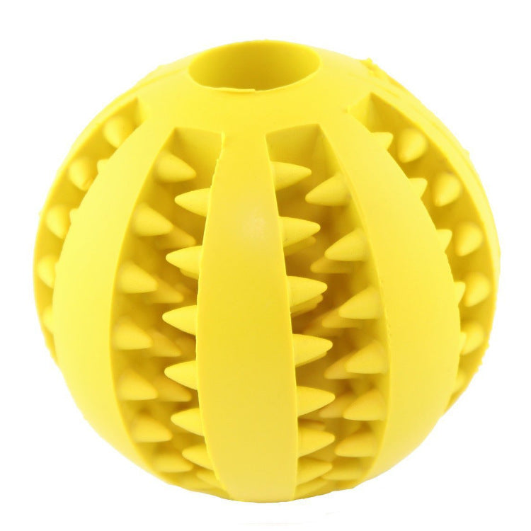 Durable Rubber Chew & Bounce Ball for Dogs – 3 Sizes, 7 Colours