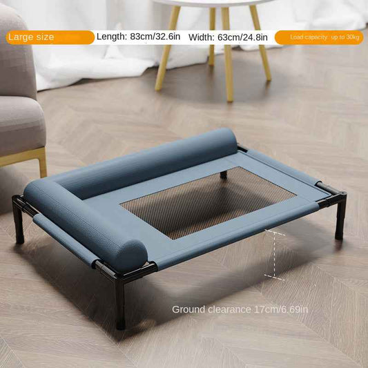 Breathable Pet Bed for Cats & Dogs – All-Season Comfort