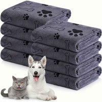 Quick-Dry Microfiber Pet Bath Towel