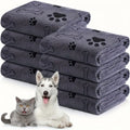 Quick-Dry Microfiber Pet Bath Towel for Dogs & Cats – Soft & Absorbent (2 Sizes)