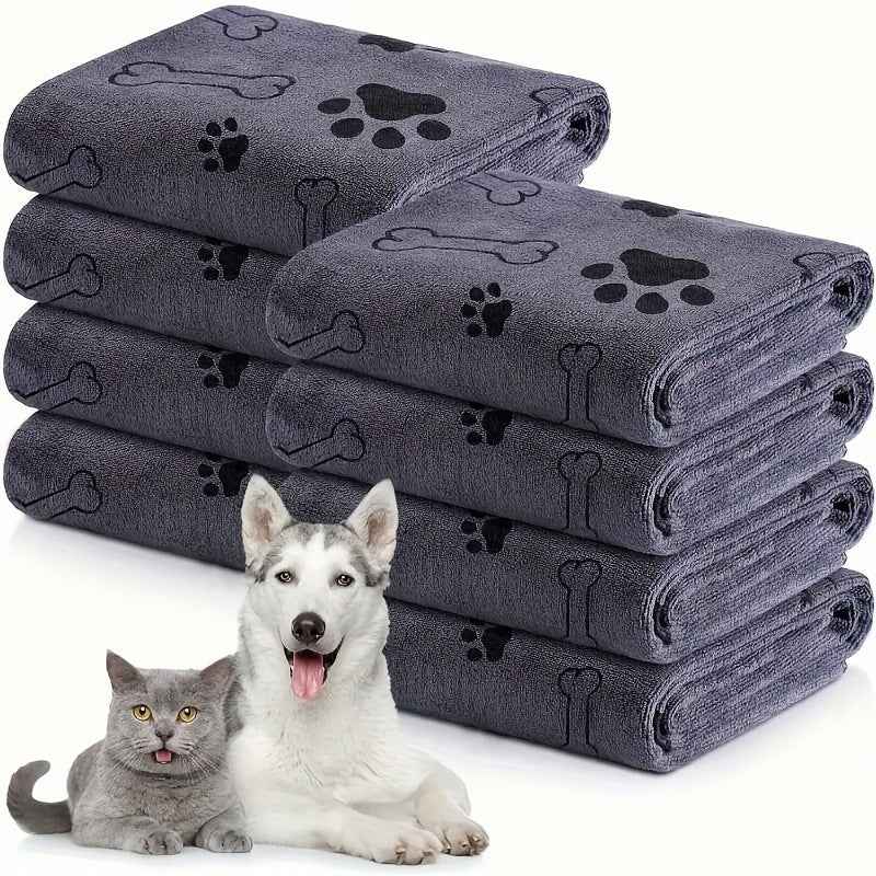 Quick-Dry Microfiber Pet Bath Towel
