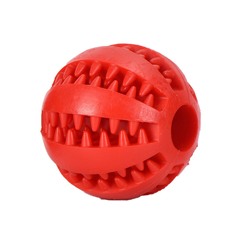 Durable Rubber Chew & Bounce Ball for Dogs – 3 Sizes, 7 Colours