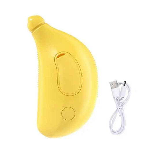 Banana Shape Steam Pet Grooming Brush