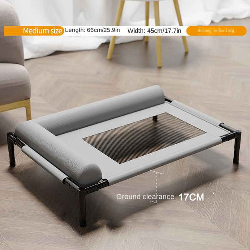 Breathable Pet Bed for Cats & Dogs – All-Season Comfort