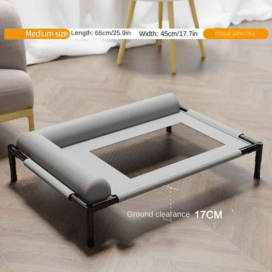 Breathable Pet Bed for Cats & Dogs – All-Season Comfort