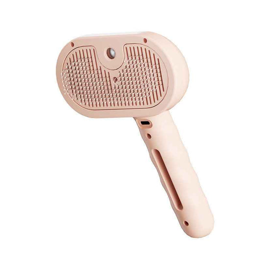 Electric Pet Grooming Comb with Steam Mist – Hair Removal & Styling for Dogs & Cats