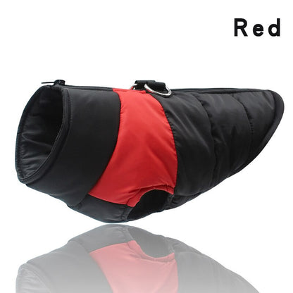 Waterproof Zipper Dog Jacket – Autumn & Winter Coat for Small, Medium & Large Dogs