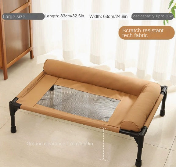 Breathable Pet Bed for Cats & Dogs – All-Season Comfort