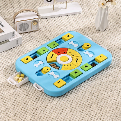 Interactive Slow Feeder Dog Bowl – Puzzle Toy for Dogs & Cats (Multiple Styles)